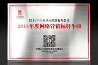 圣元榮獲網(wǎng)絡營銷標桿牛商