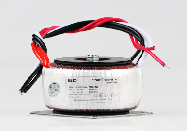 40W環(huán)形變壓器 230V/18V-12V（環(huán)形變壓器如何判斷是升壓還是降壓？）